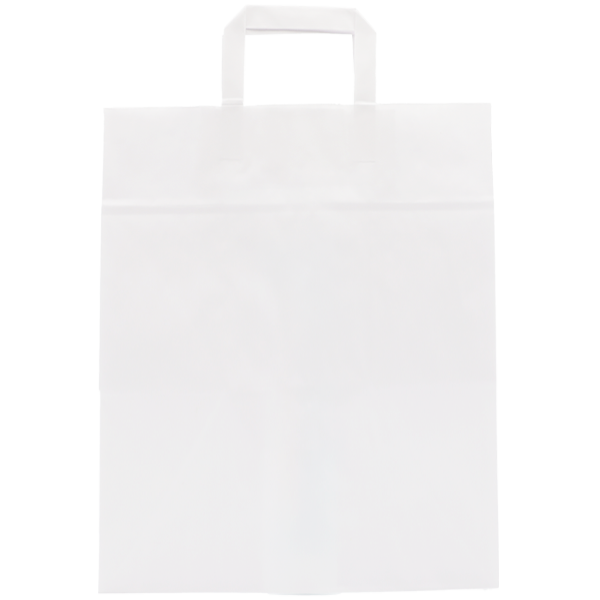 Litteäkannikekassi valkoinen - Kuva 3