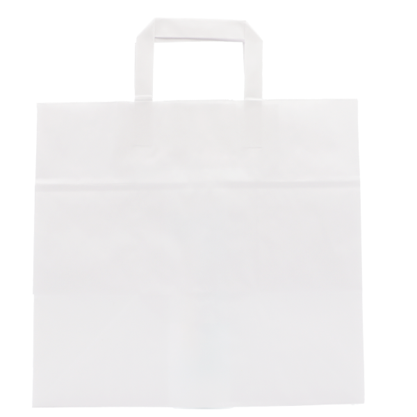 Litteäkannikekassi valkoinen - Kuva 4