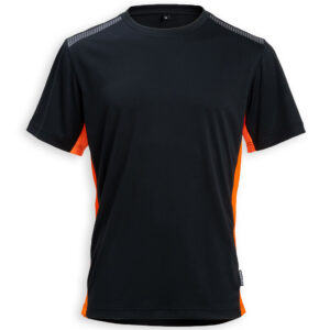 WORTEX W905 tekninen T-paita oranssi/musta