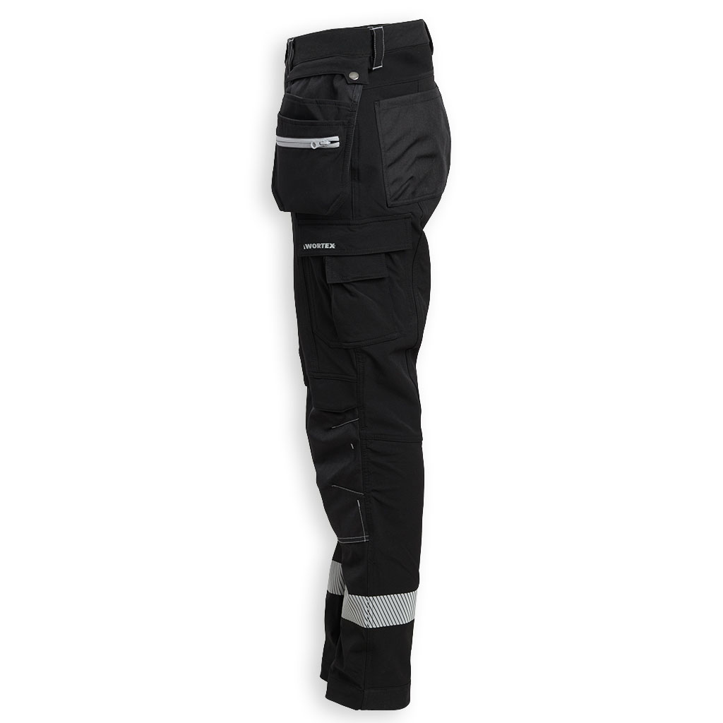 WORTEX W934 FLEXON PRO stretch-vyöhousut riipputaskuilla - Kuva 3