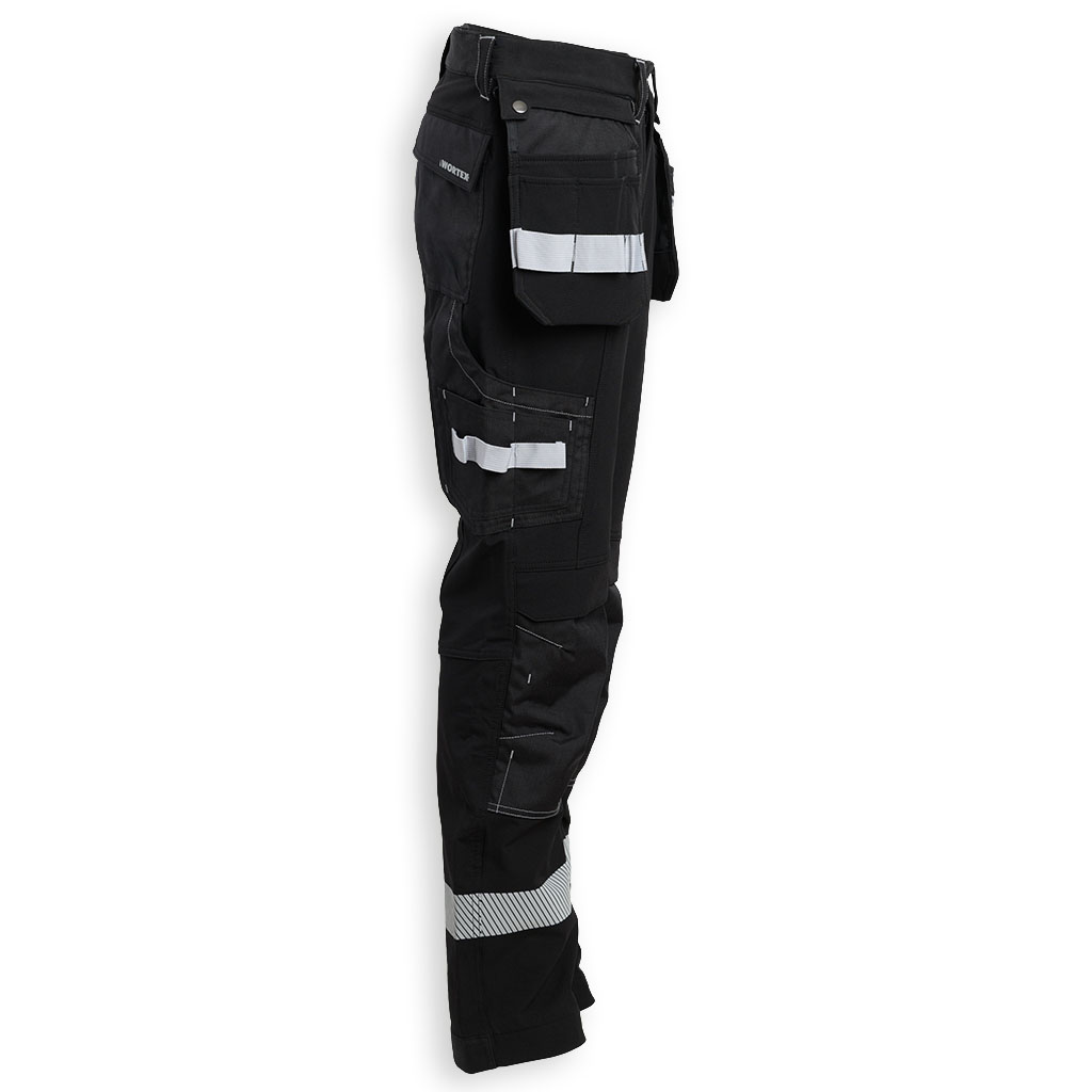 WORTEX W934 FLEXON PRO stretch-vyöhousut riipputaskuilla - Kuva 2