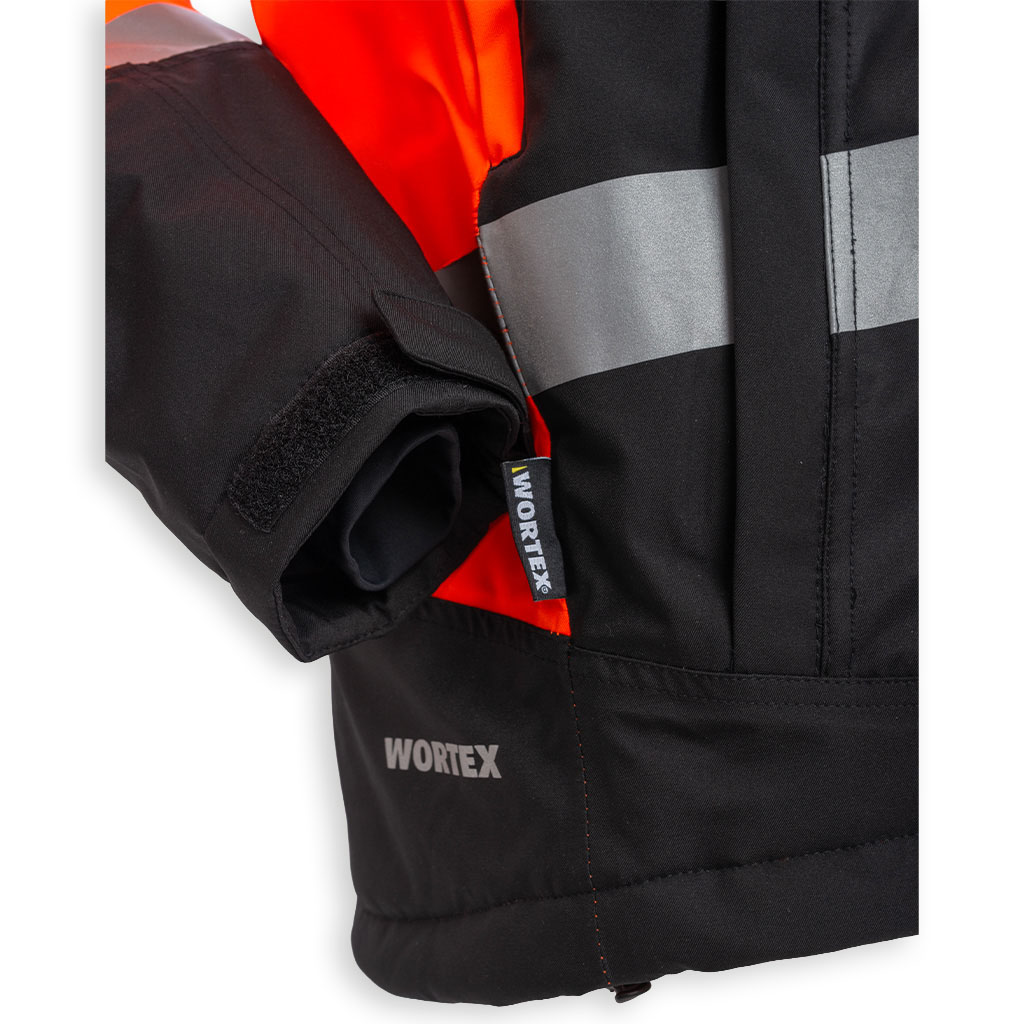 WORTEX W953 ARCTIC huomiotalvitakki oranssi - Kuva 4