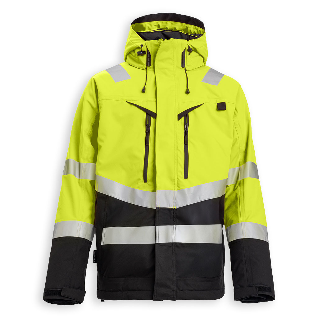 WORTEX W953 ARCTIC huomiotalvitakki keltainen