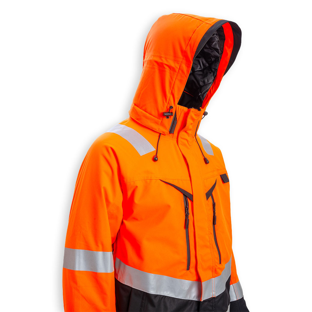 WORTEX W953 ARCTIC huomiotalvitakki oranssi - Kuva 3