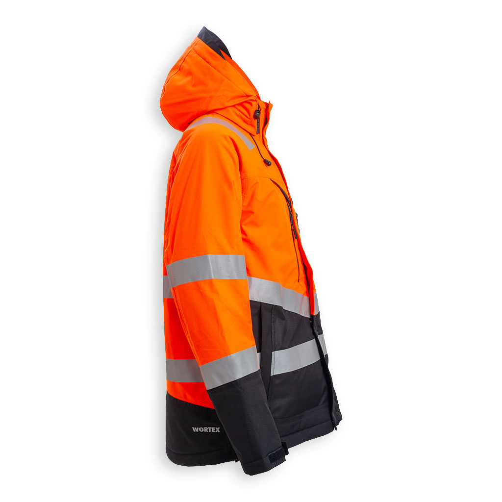 WORTEX W953 ARCTIC huomiotalvitakki oranssi - Kuva 2