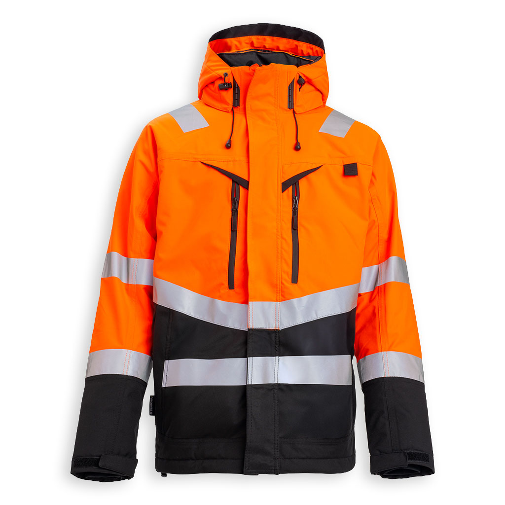 WORTEX W953 ARCTIC huomiotalvitakki oranssi