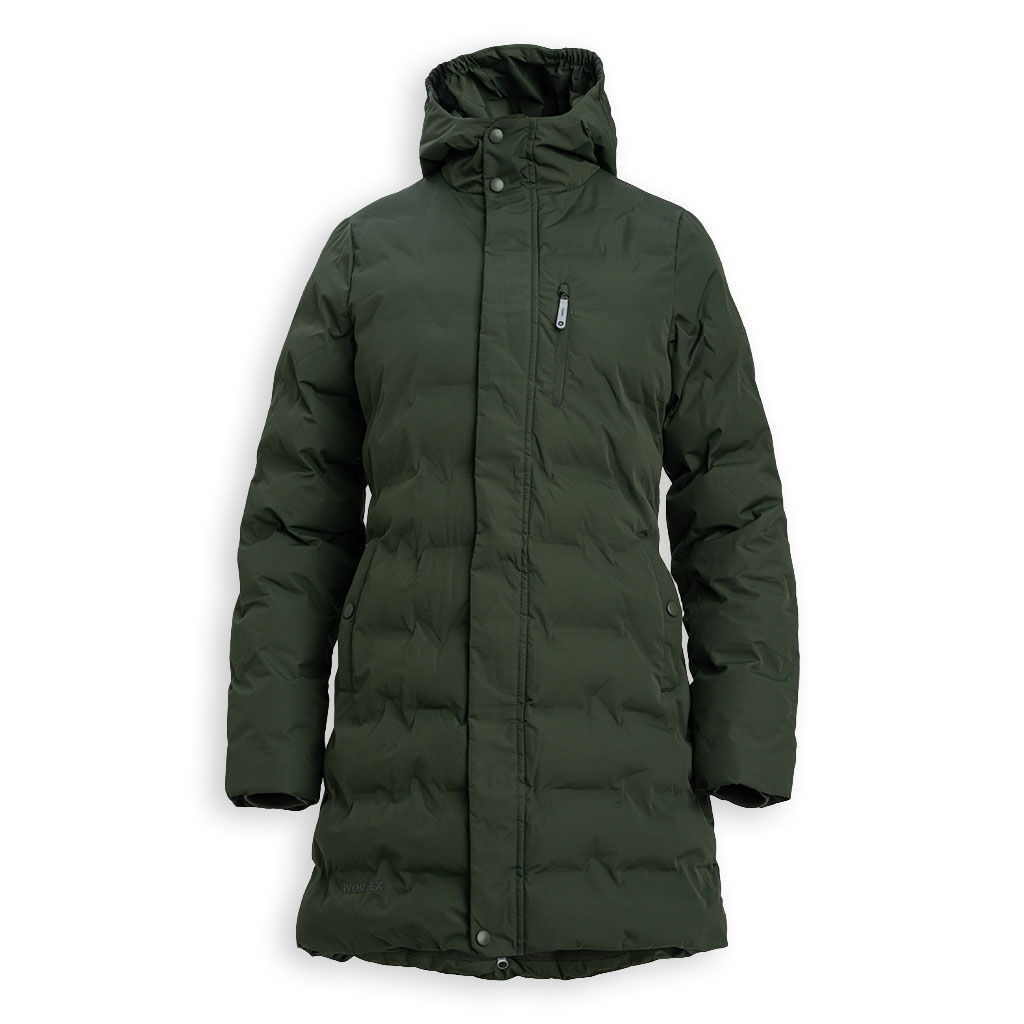 WORTEX W961 naisten talviparka vihreä